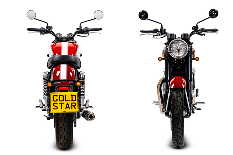 bsa gold star insignia red